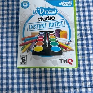 uDraw Studio Instant Artist Game XBox 360  used